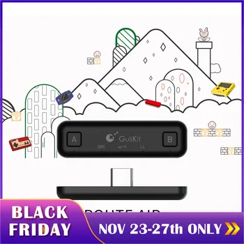 

Route Air Bluetooth Wireless Audio Adapter or Type-C Transmitter for NS Nintendo Nintend Switch/Switch Lite/PS4/PC Gadgets