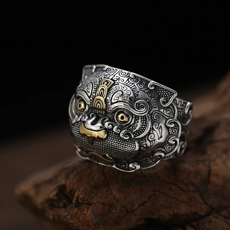 EDC 925 Серебряное кольцо на палец Открытое подвеска искусственное украшение
