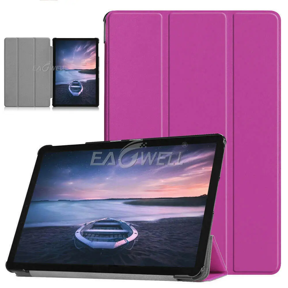 Трехслойный умный чехол для Samsung Galaxy Tab A 10,5 дюймов SM-T590 T595 T597 чехол из искусственной кожи с откидной крышкой