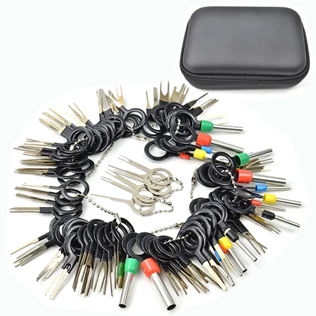 Connecteur de fil métallique extracteur de broches, Kit d'outils de  Terminal de fil métallique, outil de réparation automobile pour voiture 2  pièces - AliExpress