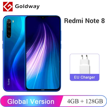 

Global Version Xiaomi Redmi Note 8 4GB RAM 128GB ROM Mobile Phone Snapdragon 665 Octa Core 48MP Quad Rear Camera 6.3" 4000mAh