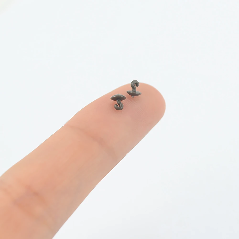 30 Stop Boilie Per Pesca Carpa - Fermaesche 3/7/11mm | Per Hair Rig E Esche