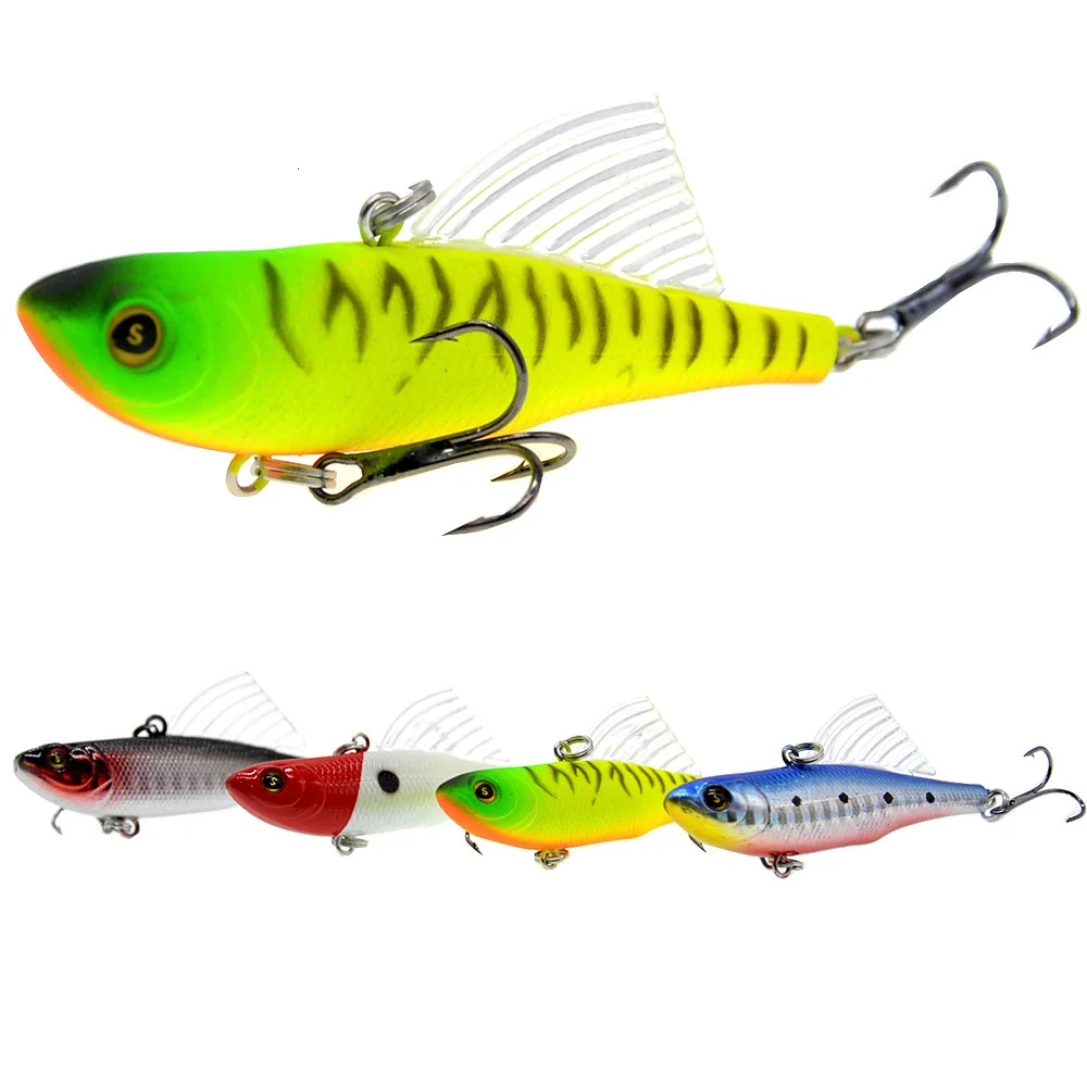  Offshore Angling Winter Fishing Full Swimming Layer Vib14g 6.5cm Fibrillation Swimming Plastic Hard