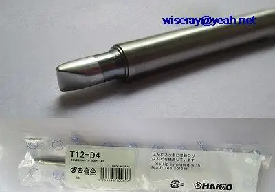 

DHL/EMS 20pcs T12-D4 TIP 12V-24V 70W FOR FX-9501 H AKKO912/FM-2027/2028 soldering iron handle-A7