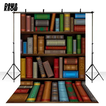 

DAWNKNOW Bookcase Vinyl Photography Background For Newborn Sailing Photo Shoot Backdrop For Personal Photo Studio lv642