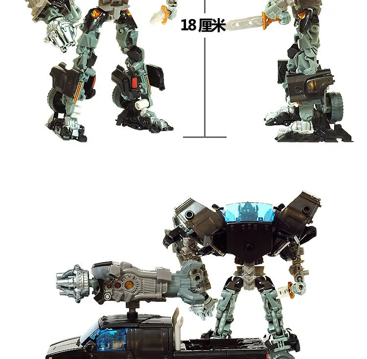 Hai zhi star H603 Transformation Toy Jingang 3 Algam/GMC Car Robot Genuine Children Model Gift Box