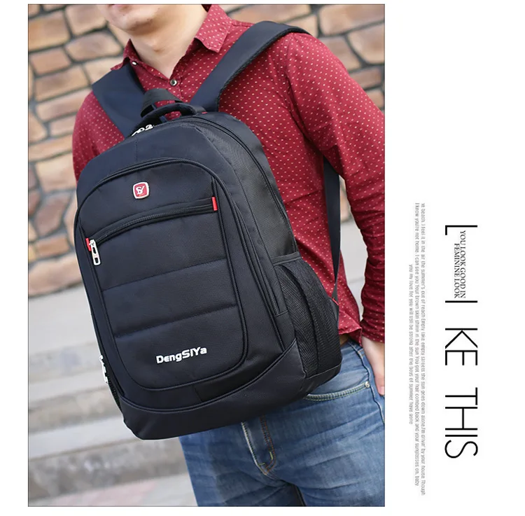 Manufacturer new casual shoulder bag male business computer bag outdoor sports travel backpack Oxford cloth