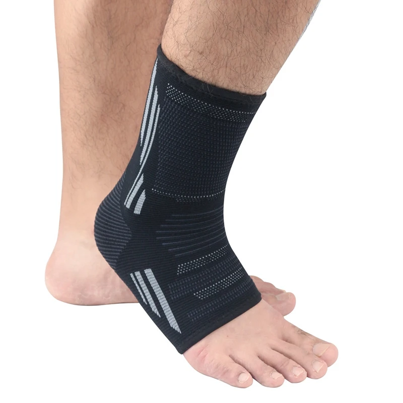 1pc Ankle Support Socks brace running Anti-slip Anti-sprain Knitted Compression Foot Protective Sleeve Sports Heel Cover Socks