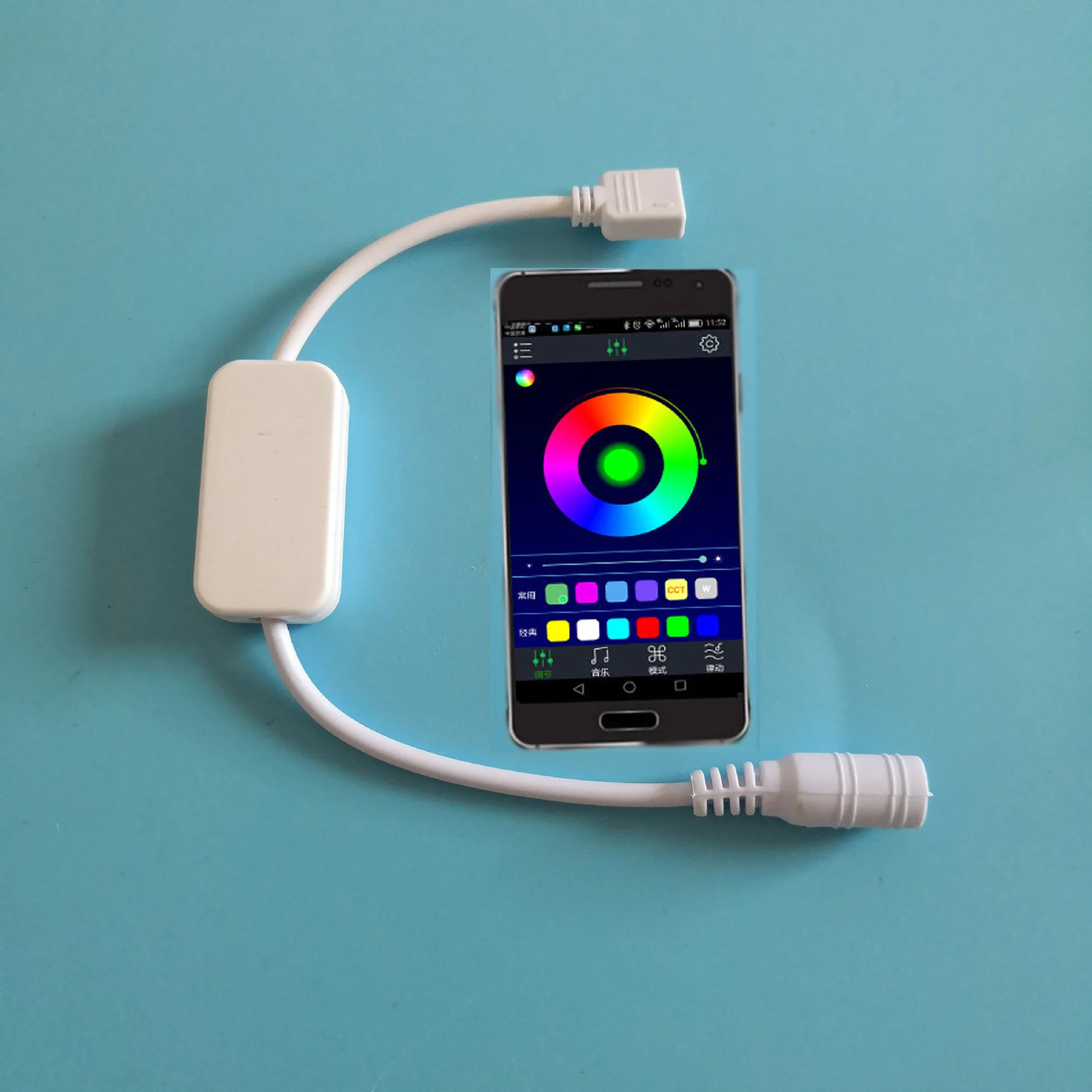 Фонарь в форме лотоса приложение Bluetooth контроллер 5050 низкого напряжения 12 В красочная световая балка rgb уличный светильник мини контроллер