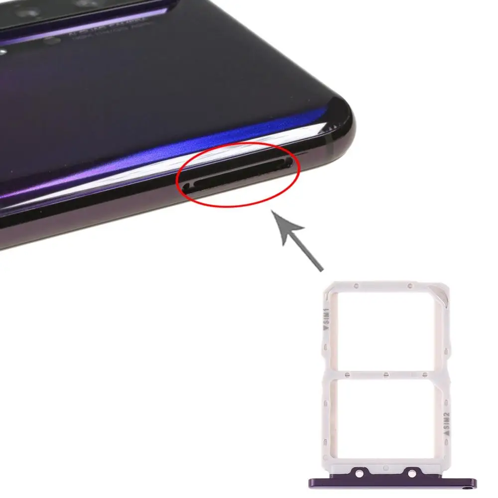 Лоток для sim-карты+ лоток для sim-карты для huawei Honor 20 Pro