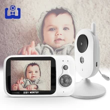 Радионяня Беспроводная с камерой Двусторонняя аудио няня детская камера няня ночное видение датчик температуры