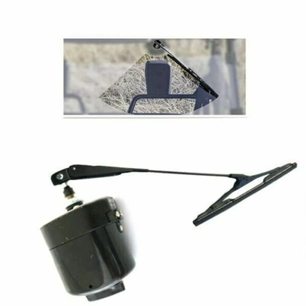 12V Universal Windscreen Wiper Motor with Arm and Blade for Fishing-Boat Caravan 01287358 7731000001 0390506510 Car Accessories