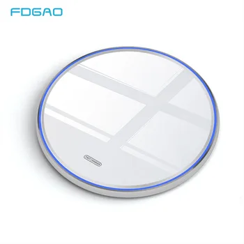 

15W Qi Fast Wireless Charger For Huawei P30 Pro Samsung S9 S10 Note 10 10W QC 3.0 Wireless Charging Pad For iPhone 11 Pro XS XR