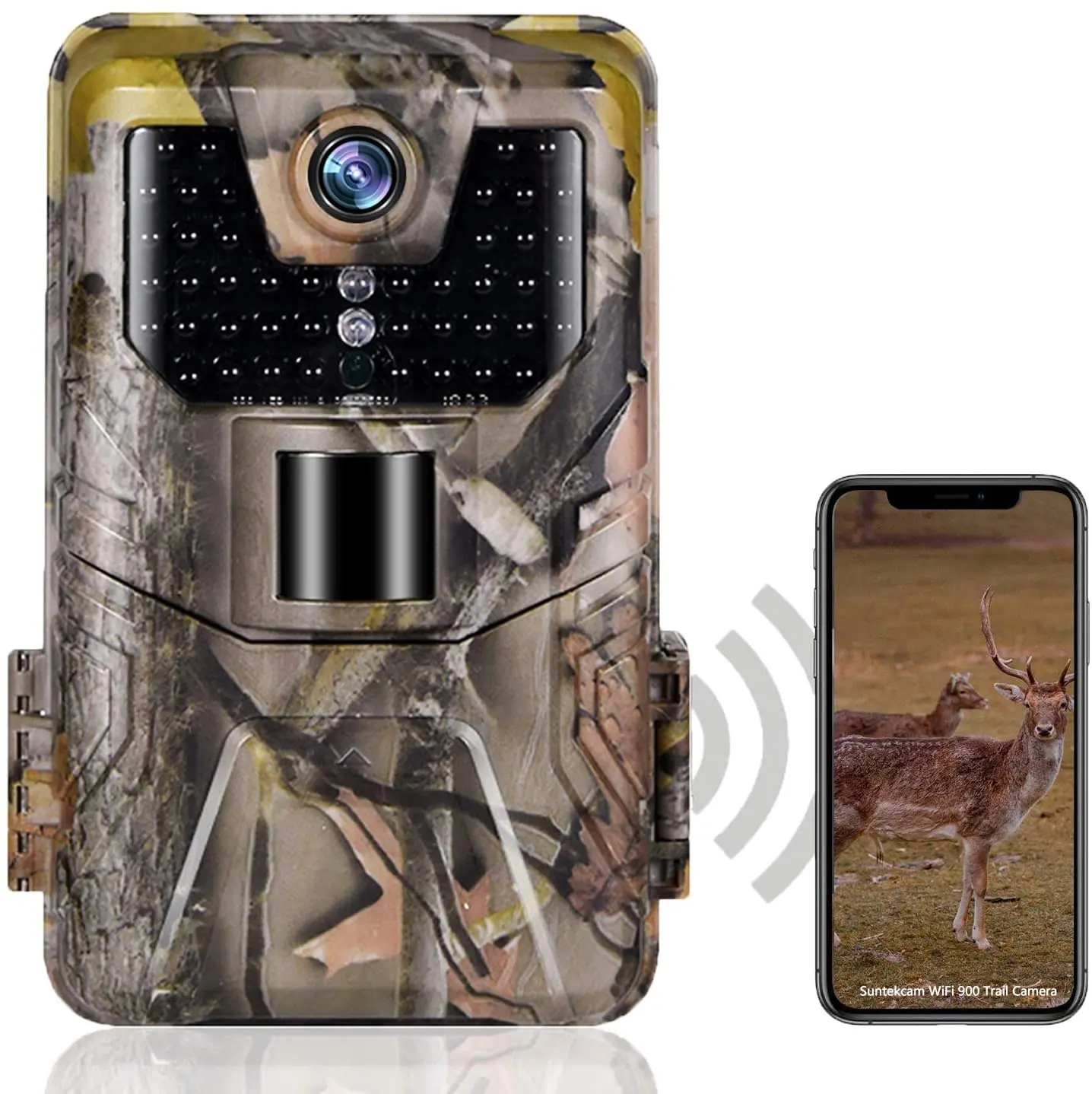 Wifi Hunting Cameras 940nm APP Surveillance Wireless Bluetooth Control Wifi900 1296P Night Vision Wildlife Photo Traps Camera hunting trail camera trail camera