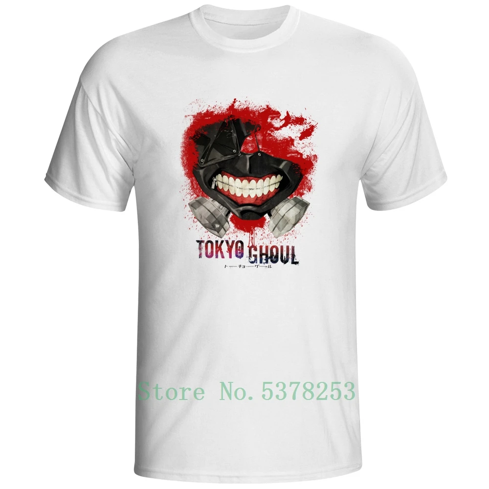 

Tokyo Ghoul T-Shirt Top Brand Japanese Anime T Shirt Fashion Design Style Tshirt Men Women Top Printed Tee Cool