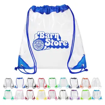 

129094 100pcs Women PVC Backpack Waterproof Travel Softback Mochila Drawstring Bag Mens Backpacks Storage Pack Rucksack Backpack