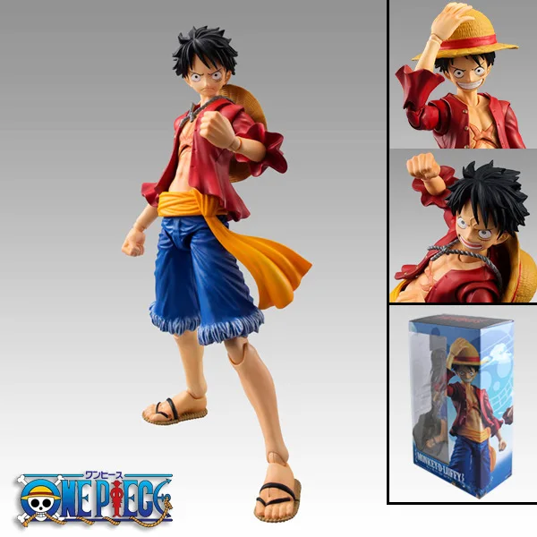 Anime One Piece 18cm Articulated Joints Moveable Luffy PVC Action Figure Collection Model Toys | Игрушки и хобби