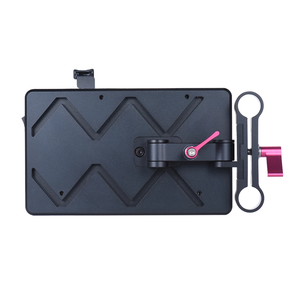 Andoer AD-VFU2 V-mount V-lock источник питания Батарейная пластина комплект USB 5 V/7,2 V/12 V/14,8 V для Canon DSLR камера монитор микрофон