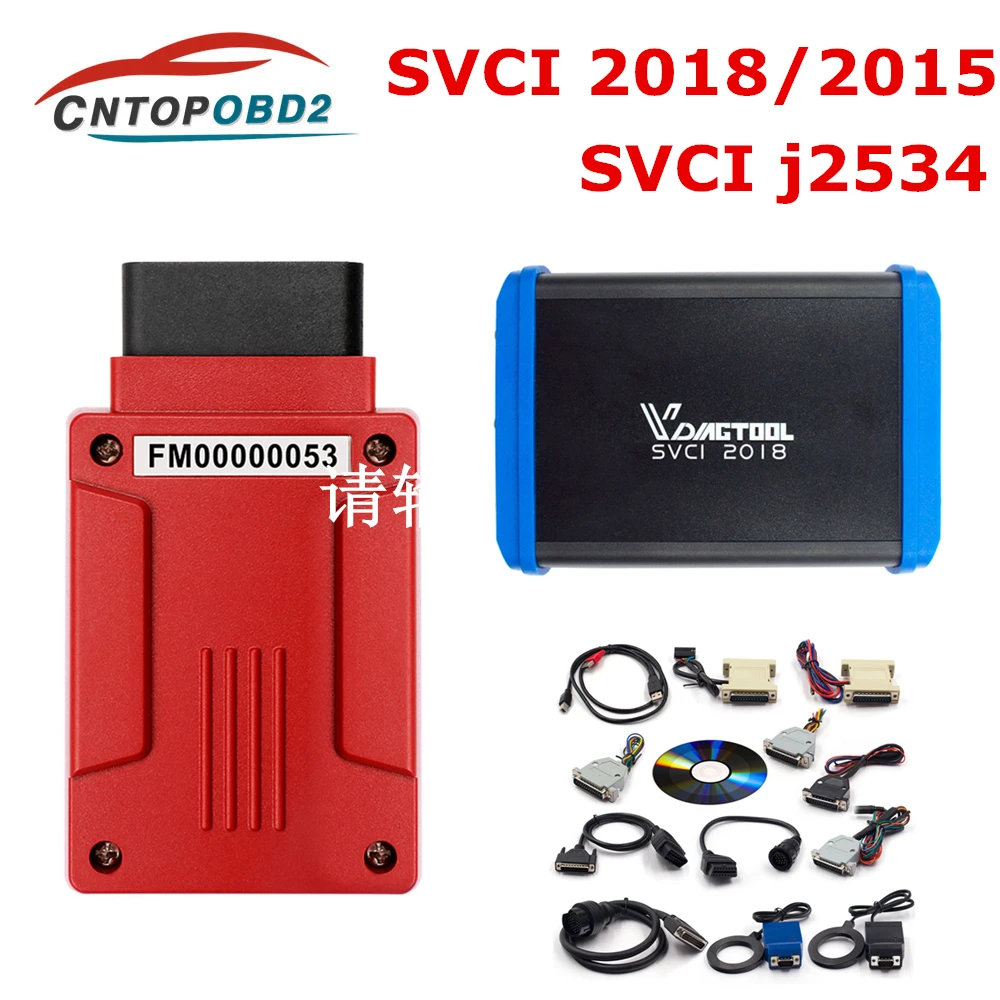 SVCI OBD2 ключ программист FVCI функция VVDI2 V2015 FVDI J2534 без ограничений abrites commander для vag/bmw для Fo-rd и Mazda