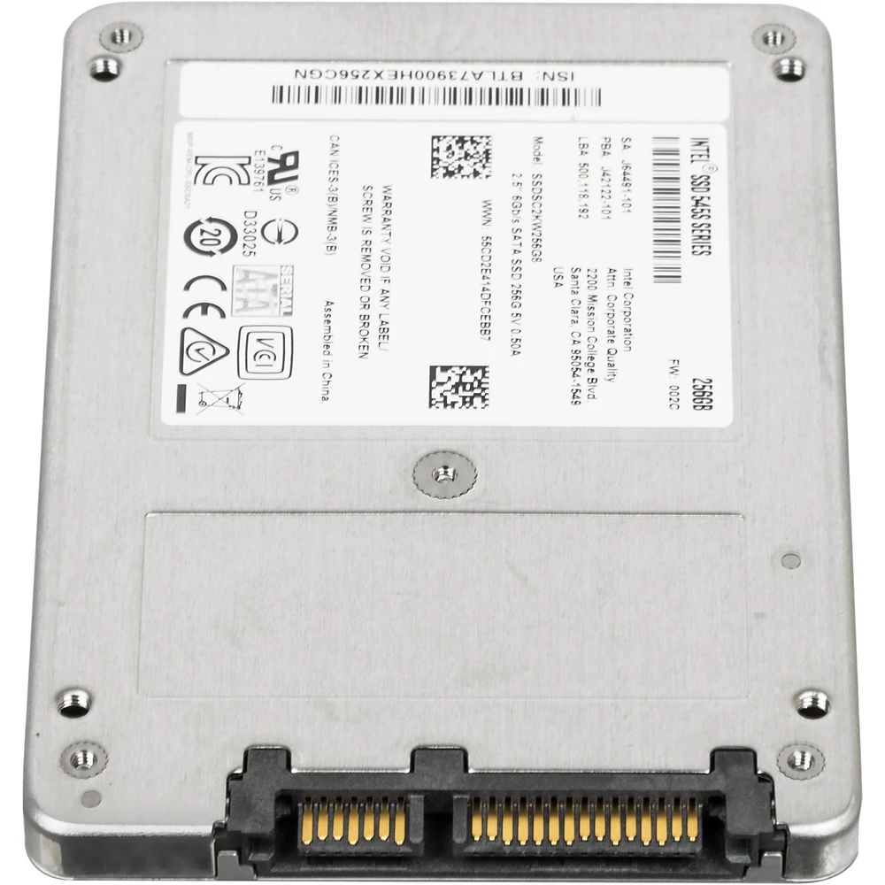 SSD накопитель INTEL 545s Series SSDSC2KW256G8X1 256Гб