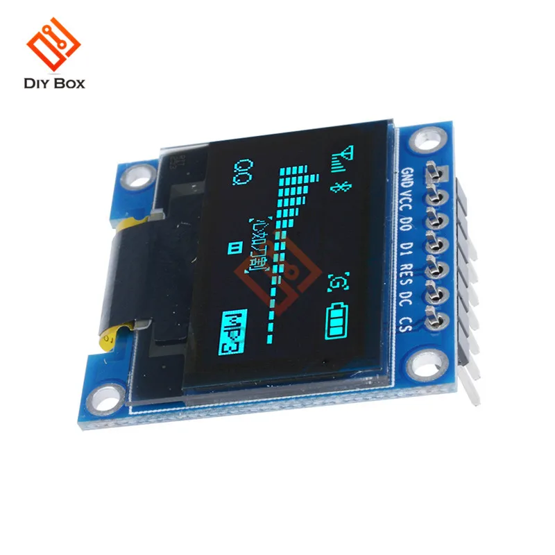 OLED дисплей 0 96 дюйма I2C IIC SPI 128x64 STM32 CSR SSD1306 12864 плата с ЖК экраном GND VCC SCL SDA 7Pin DC 3 5V для