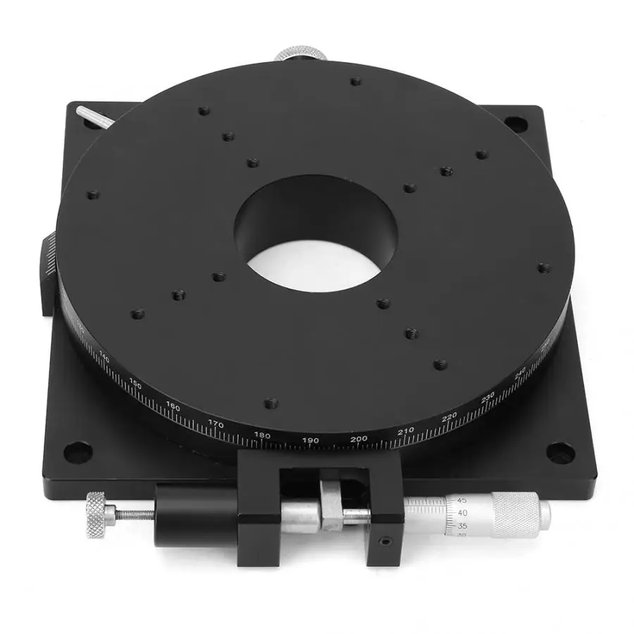 SEMR160-AR ручная Стадия вращения вращающаяся платформа 392.4N 30um подшипник скольжения настройки этап 160 мм* 30 мм этап