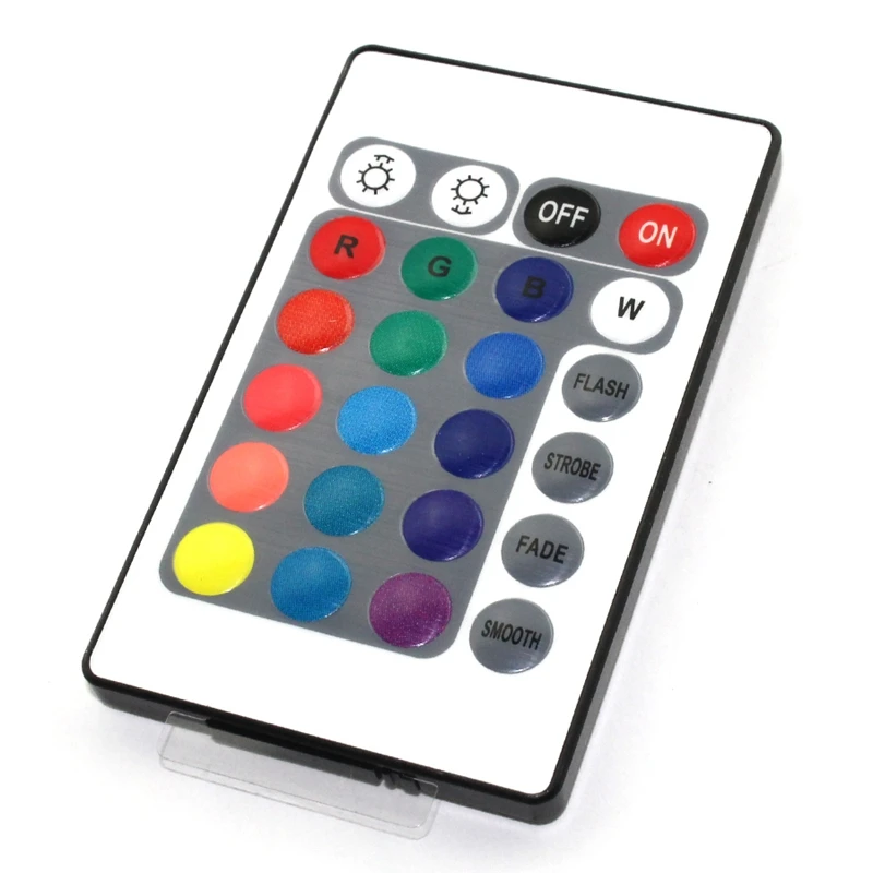 Миниатюрный пульт дистанционного управления 12 В постоянного тока 24 клавиши ИК RGB