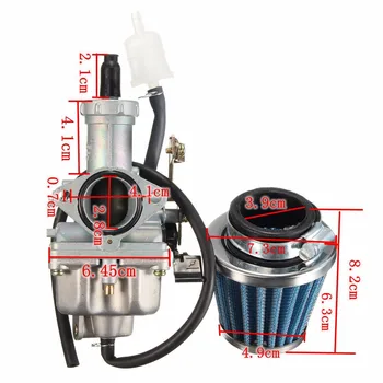 

Hot 27mm Motorcycle Carburetor Carb 38mm W/ Air Filter For Honda ATV TRX250 TRX250X 2009 2010 2011 2012 For 2-stroke Motorcycle