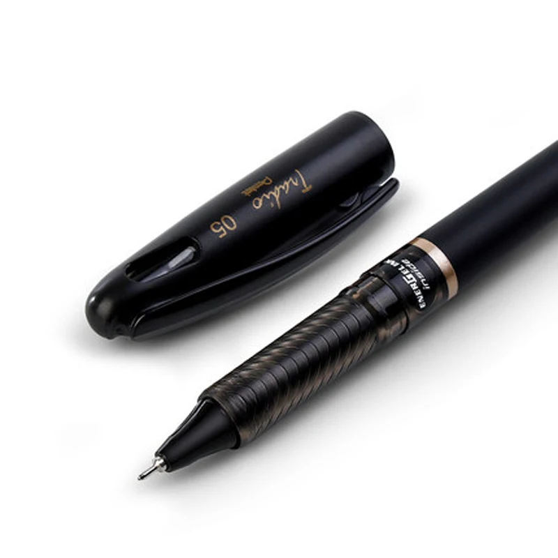 Pentel нейтральный карандаш игла трубка головка BLN115W черный синий 0,5 мм студенческий осмотр бизнес подпись в офисе