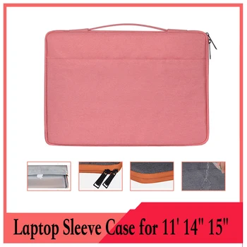 

Laptop Sleeve Case for 11" 14" 15" Macbook Air Pro ASUS Acer Lenovo Dell Protective Bag Ultrabook Notebook Carrying Case Handbag