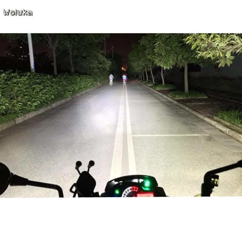 Мотоциклетные фонари led водонепроницаемый мигающий внешний открытого канала модификации вспомогательный 12V CD50 Q02