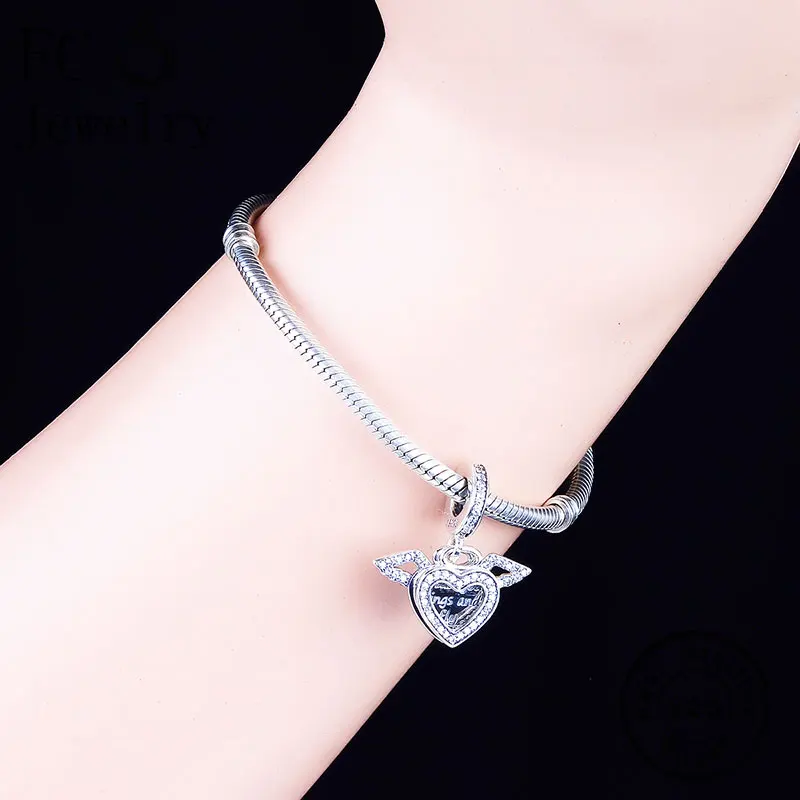 FC Jewelry подходит для брендового браслета 100% Серебро 925 пробы раскидистый крылья