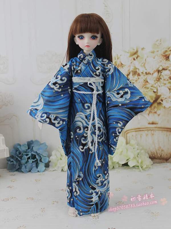 1/6 1/4 1/3 BJD аксессуары Кукла Одежда японское кимоно юката для BJD/SD, не включает в себя куклы, обувь, парик и другие