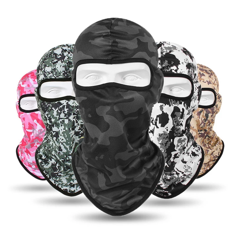 

Mesh Lycra military full face mask Anti-dust special force tactical balaclava Sport riding cycling skiing neck warmer cs scarf