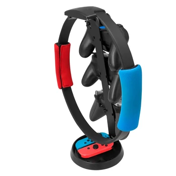 

JYS Storage Rack for Switch - Fitness Ring Rack and Controller Organizer Compatible with Nintendo Switch and Accessories