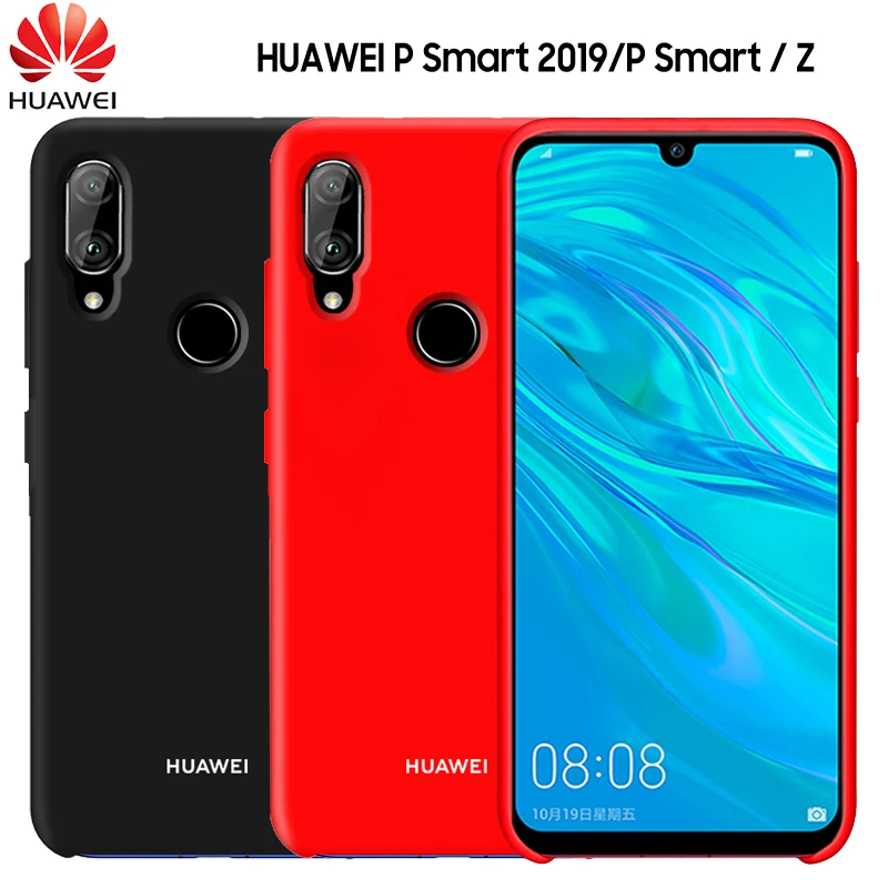 

For HUAWEI P Smart 2019 Case Fashion Liquid Silicone Soft Shockproof Protect Back Cover For HUAWEI P Smart Z Mate 30 Lite Case