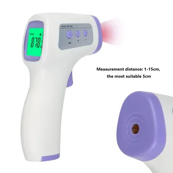 

Digital Infrared Thermometer Forehead Body Non-Contact Thermometer for Baby Adults Home Digital Infrared Fever Ear Thermometer