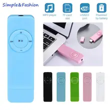 Reproductor de MP3 portátil, Reproductor multimedia de música, sin pérdidas, compatible con tarjeta Micro TF