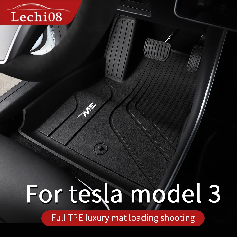 TPE коврик для tesla модель 3 коврики для Tesla модель 3 Аксессуары Модель 3 tesla три tesla модель 3/аксессуары модель 3