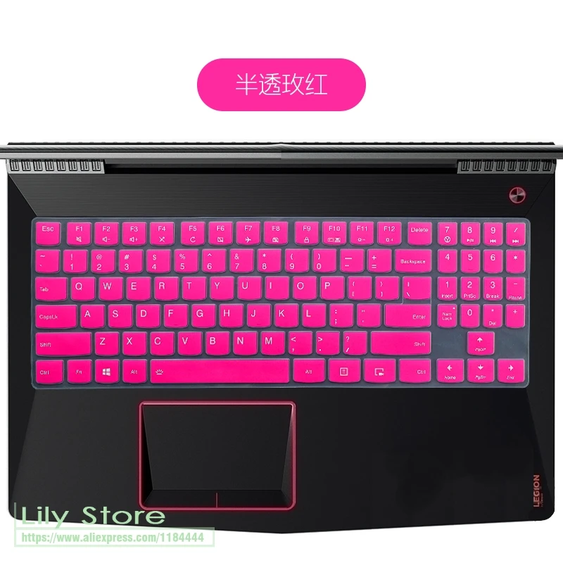 Силиконовая Защитная крышка клавиатуры для lenovo Legion Y7000 Y7000p Y720 Y520 Y530 игровой ноутбук 15,6 дюймов