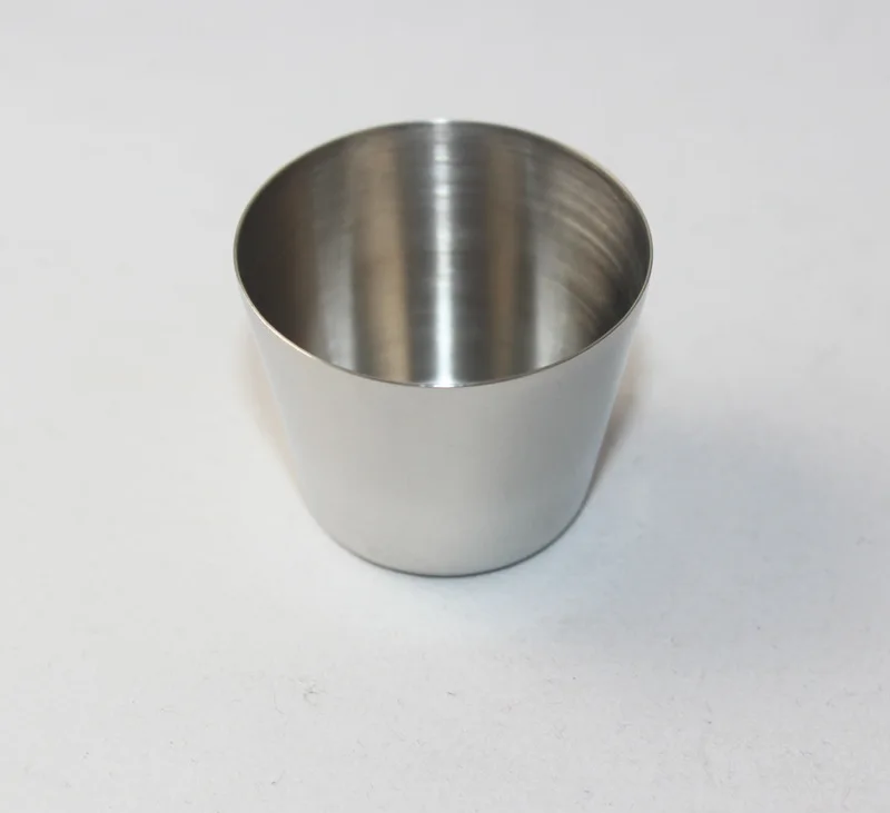 201 Stainless Steel 15 Ml Portable Stainless Steel Flagon Only Wine Glass guang kou bei