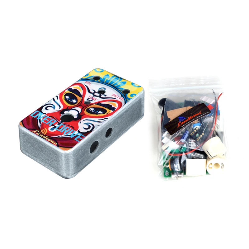 Overdrive(OD1) DIY набор гитарных педалей с Hammond 1590B style aluminum Box L1