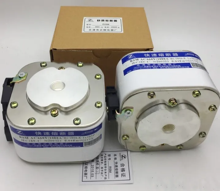 Предохранители: ССТ AC660V 2000A BC100KA 1*105 P/RSM06P60KN 690V 2000A aR