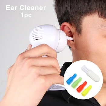 

1pcs Ear Cleaner Easy Earwax Removal Soft Vacuum Cleaner Ears Prevent Ear-pick Clean Swab Painless Safety Ear Wax Removal Tool