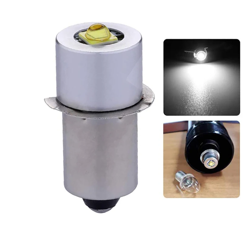 E10 3W 624V LED Flashlight Bulb Replacement Part Conversion Kit Bulbs For Maglite 320 Cells C