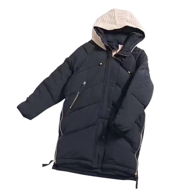 Белое пуховое пальто женская зимняя парка Femme Windpro пальто с капюшоном, которое защитит от холода Женская куртка