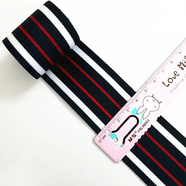 40mm Stripe Ribbons Handmade Tape Satin Ribbon for Diy Hat Shoes Belt Sewing Clothing Hair Bow Sewing Accessories 1 Meter/lot