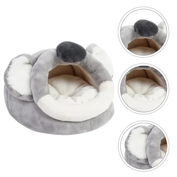 

Guinea Pigs House Cave Beds Warm Small Pets Cave House Hamster Cartoon Bed