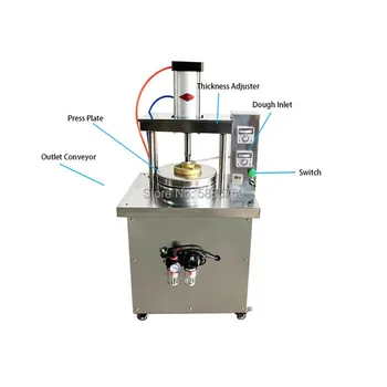 

Semi Automatic Pancake Press Machine/Egg cake machine /pancake Baking Machine