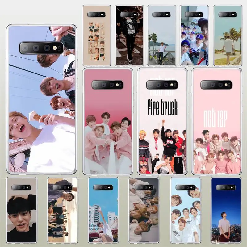 

NCT U 127 Korean trend boy group Soft silicone TPU Phone Case For Samsung Galaxy S10 9 7edge 8 5 Plus